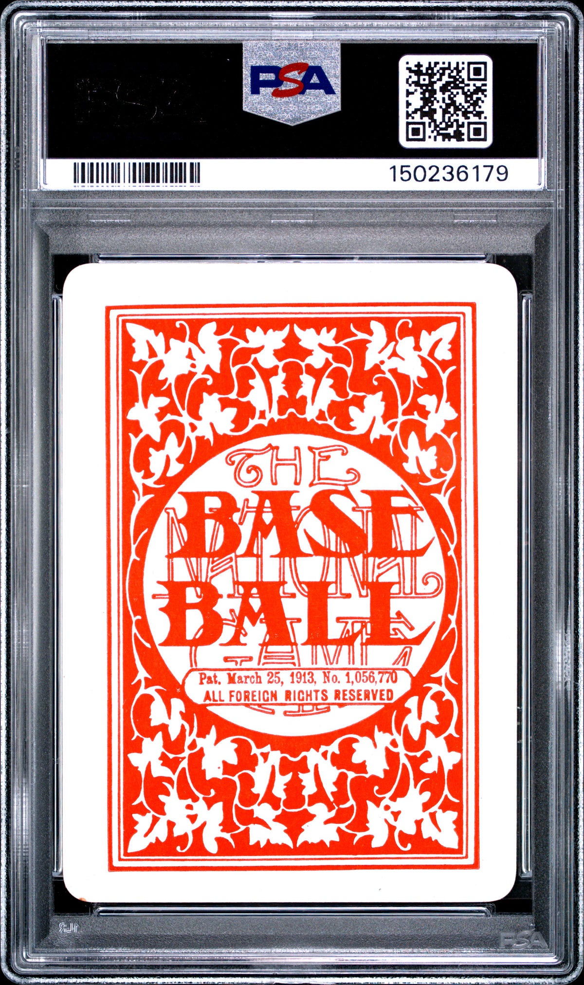 1913 National Game Frank Chance PSA 4 VG-EX New Label