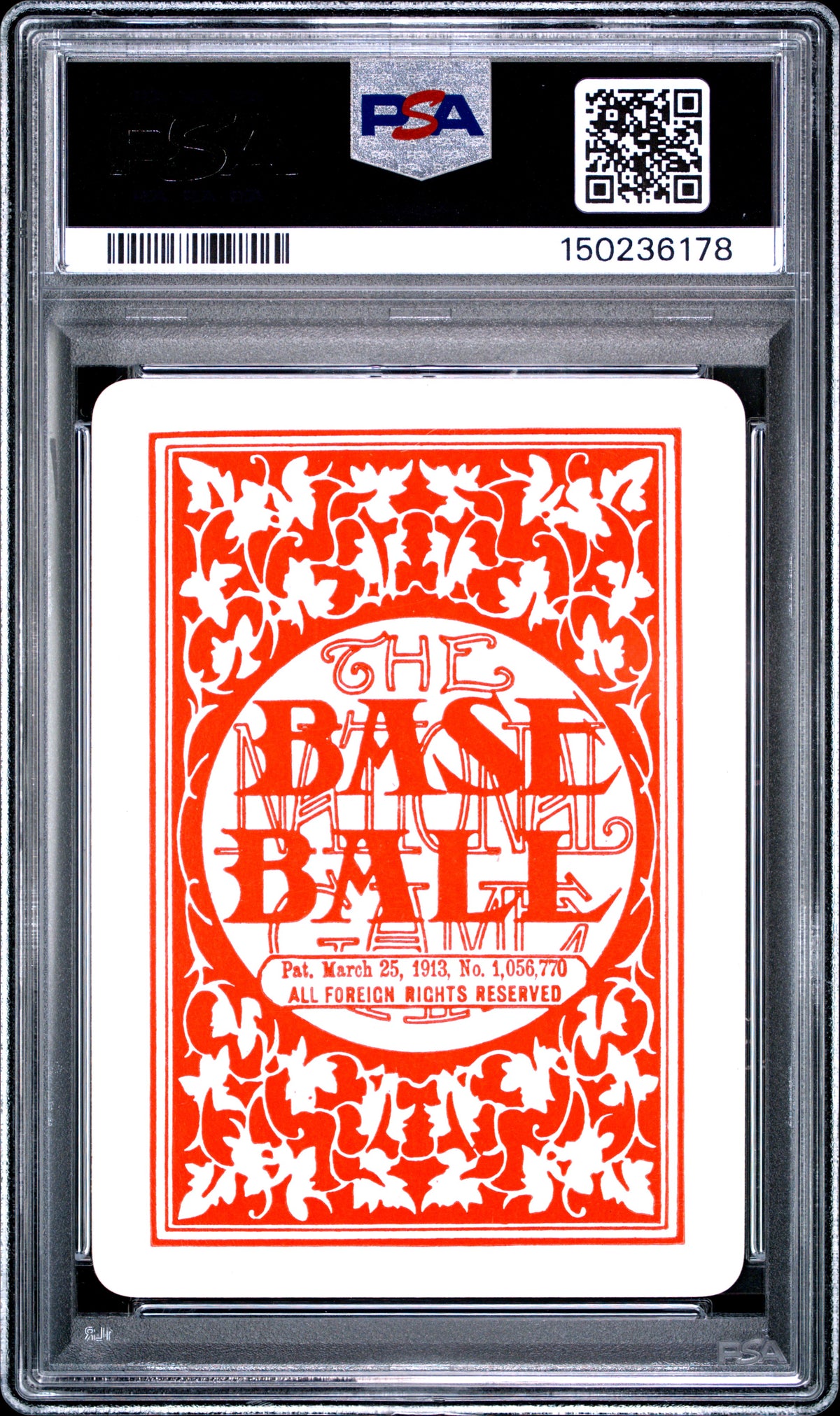 1913 National Game Chief Bender PSA 5 EX New Label