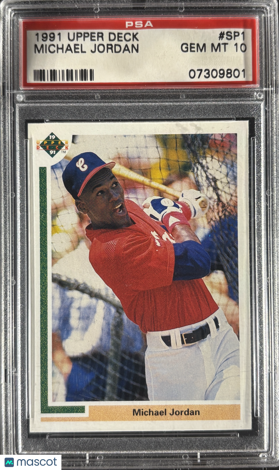 1991 Upper Deck #SP1 Michael Jordan PSA 10 GEM MINT