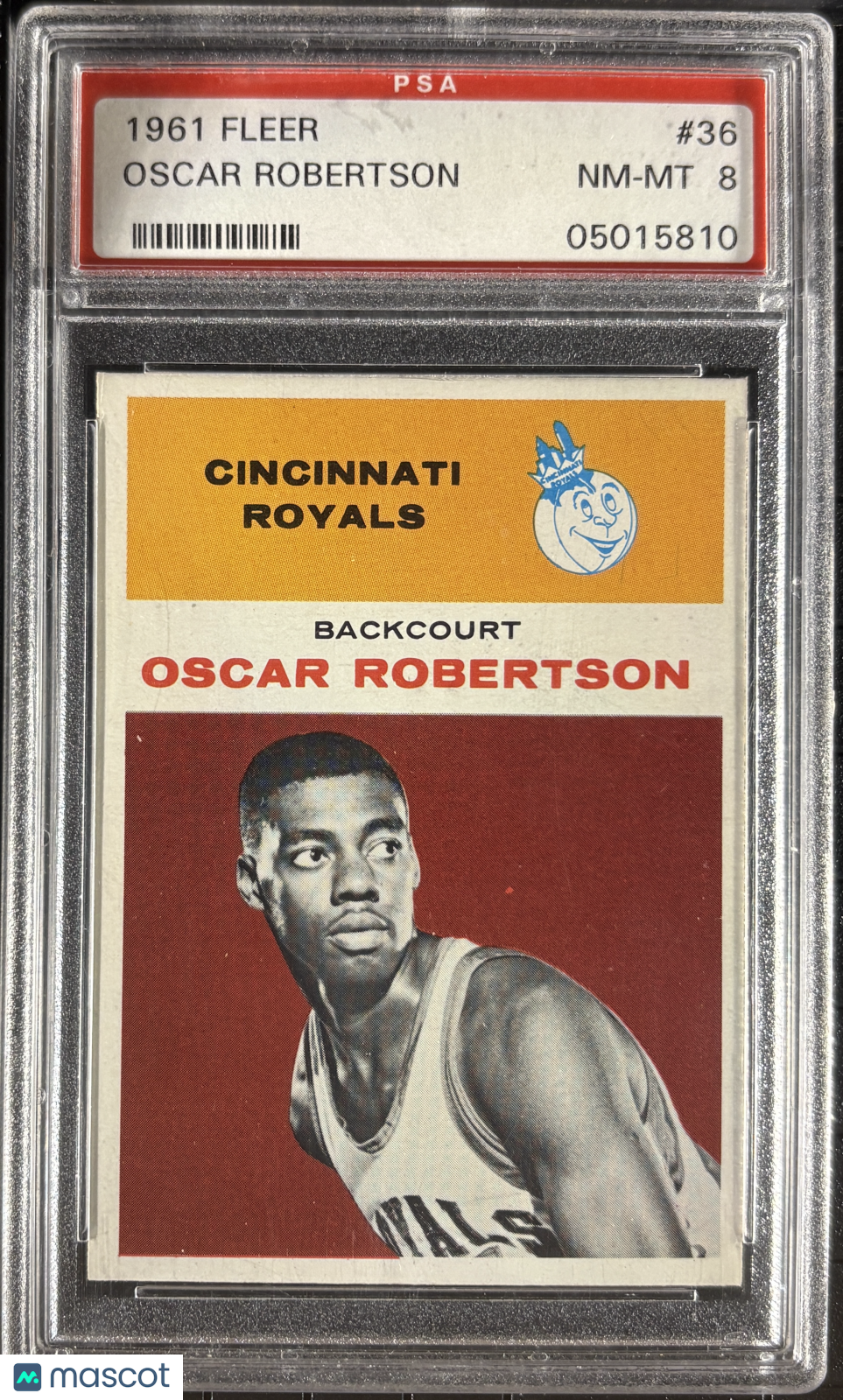 1961 Fleer #36 Oscar Robertson RC Rookie PSA 8 High Grade SHARP Nice Eye Appeal