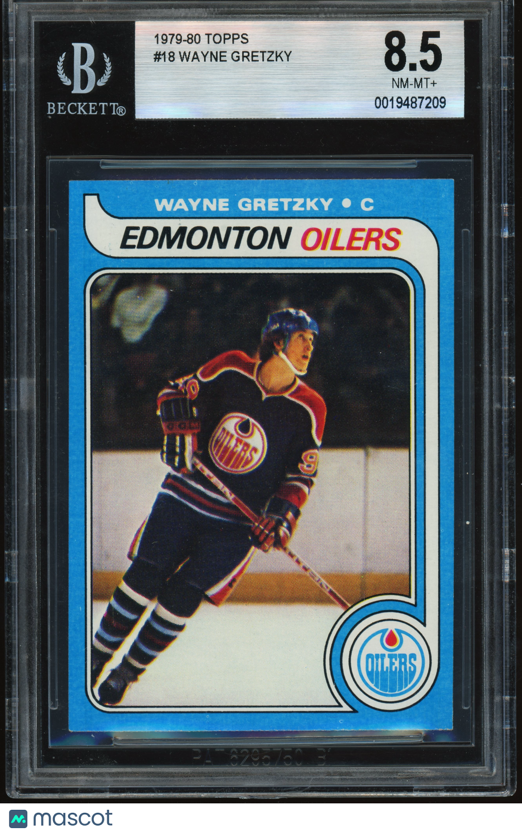 1978 Topps #18 Wayne Gretzky RC Rookie BGS 8.5 NM-MT+ High Grade