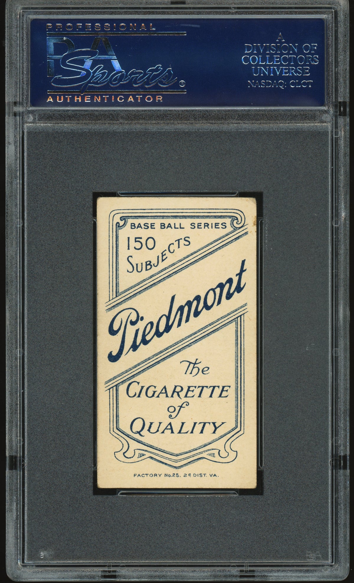 1909-11 T206 Piedmont 150/25 Napoleon Nap Lajoie Throwing PSA 4 VG-EX Nice Color