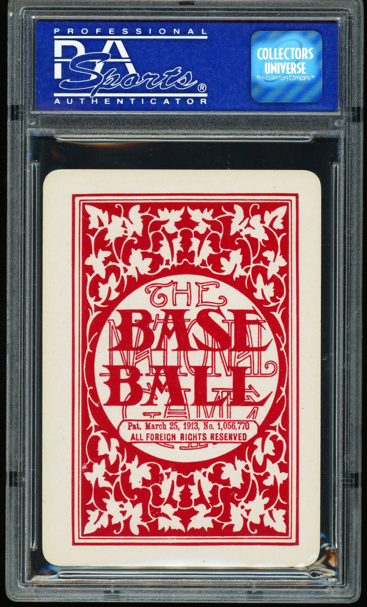 1913 National Game Ty Cobb PSA 8 NM-MT