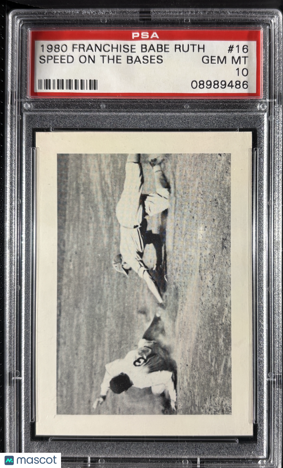 1980 Franchise Babe Ruth #16 Speed on the Bases PSA 10 GEM MT