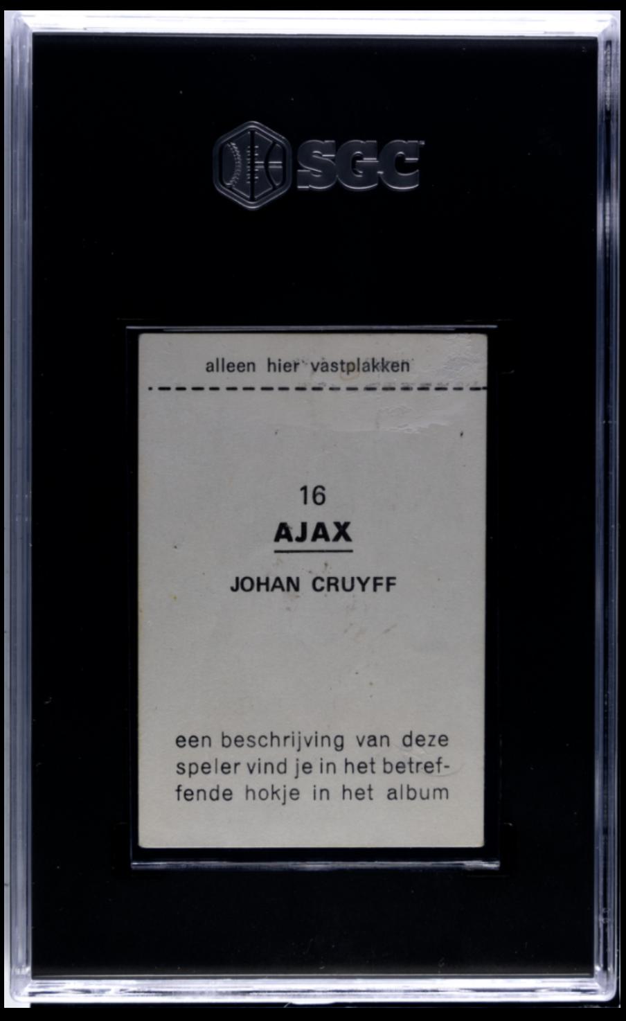 1970-71 Vanderhout Voetbalsterren #16 Johan Cruyff SGC 1.5
