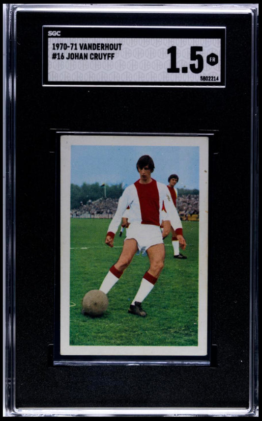 1970-71 Vanderhout Voetbalsterren #16 Johan Cruyff SGC 1.5