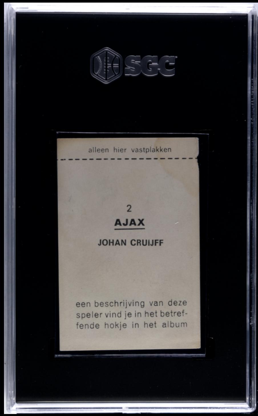 1971-72 Vanderhout Voetbalsterren #2 Johan Cruyff SGC 1.5