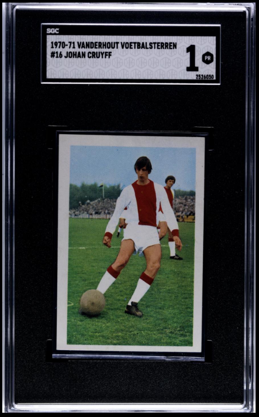 1970-71 Vanderhout Voetbalsterren #16 Johan Cruyff SGC 1