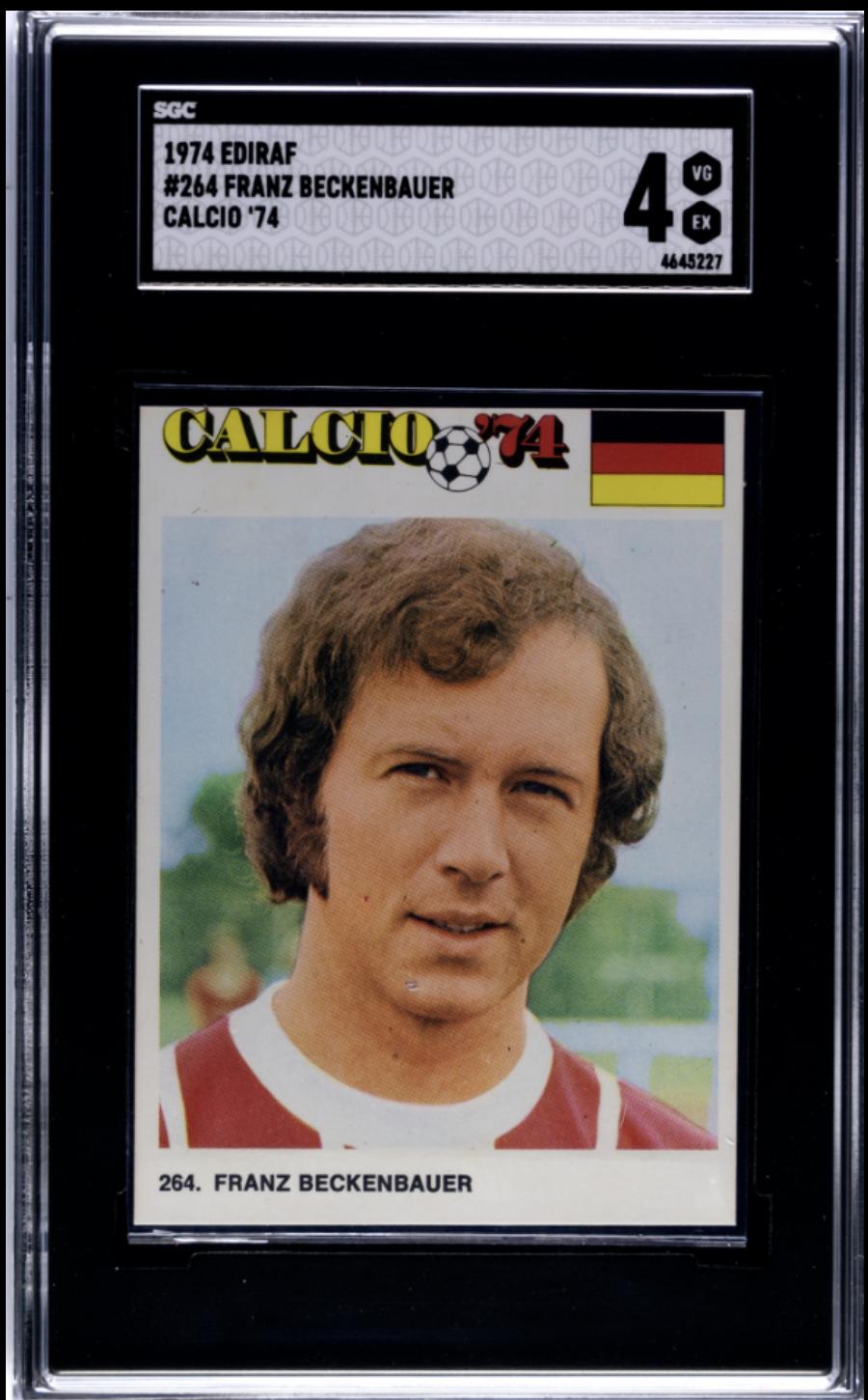 1974 Ediraf Calcio '74 #264 Franz Beckenbauer SGC 4 VG-EX