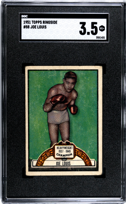 1951 Topps Ringside #88 Joe Louis SGC 3.5 VG+