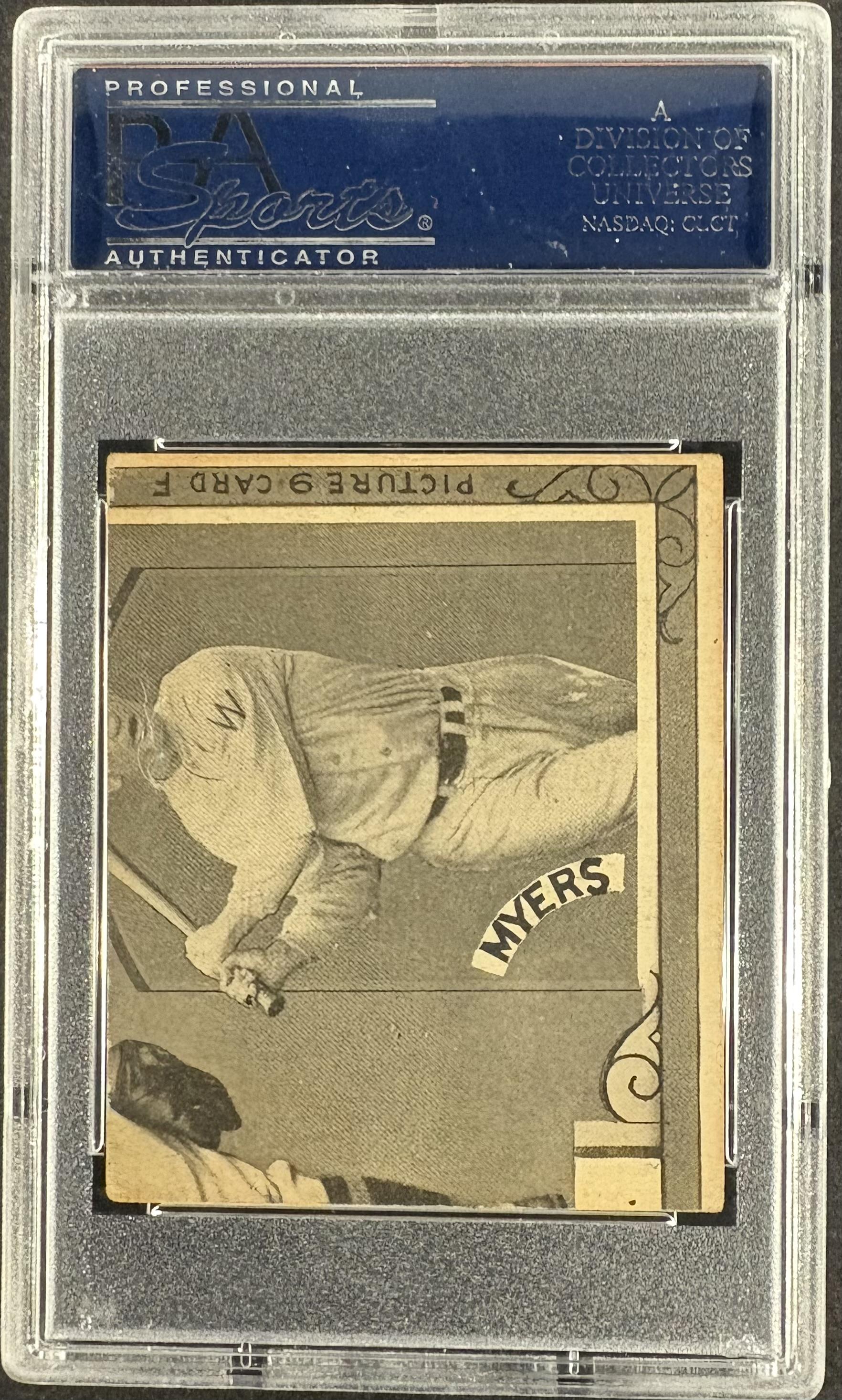 1935 Goudey 4-in-1 (R321) Hank Greenberg Rowe Walker PSA 3 VG