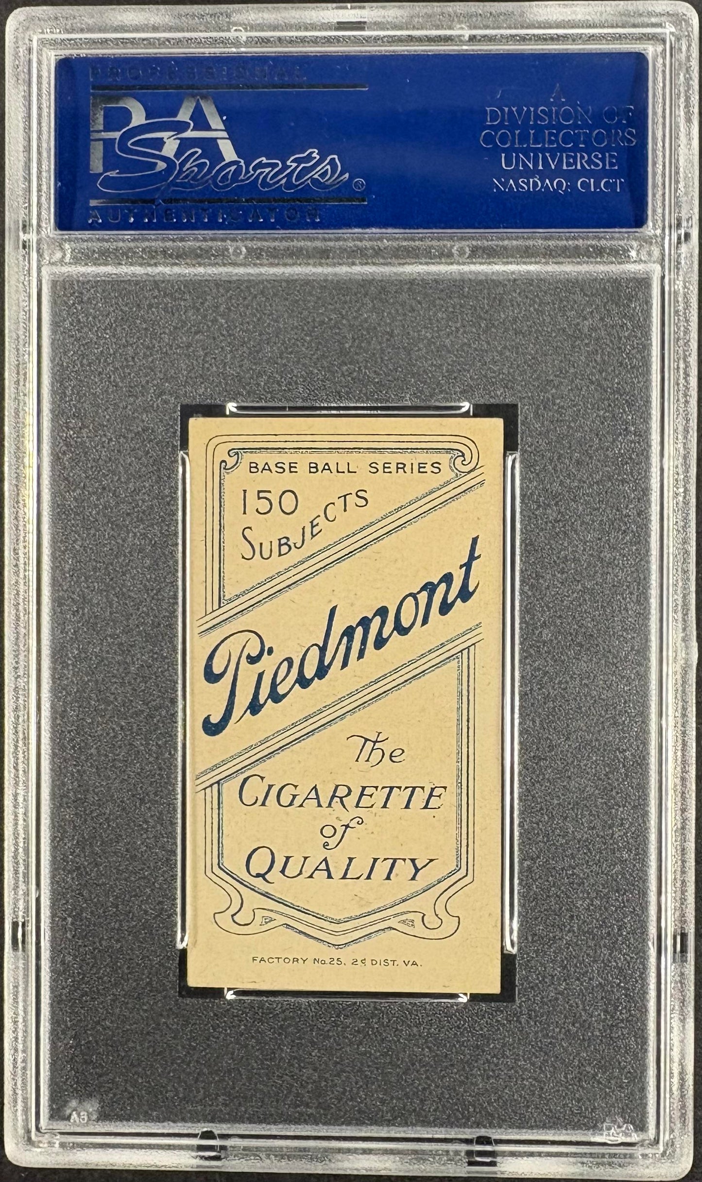 1909-11 T206 Piedmont 150 Christy Mathewson Portrait PSA 5 EX SHARP + Nice Color