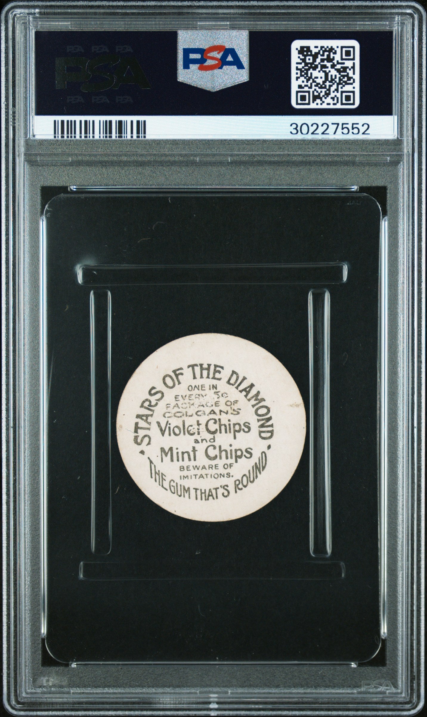 1909 Colgan's Chips Stars Of The Diamond Ty Cobb PSA 2 GD New Label