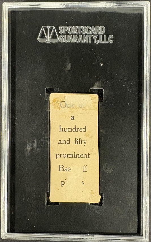 1903-04 Breisch-Williams (E107) Topsy Hartsel SGC Authentic