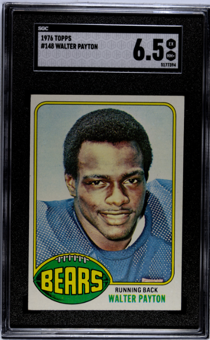 1976 Topps #148 Walter Payton RC Rookie SGC 6.5 EX-NM+