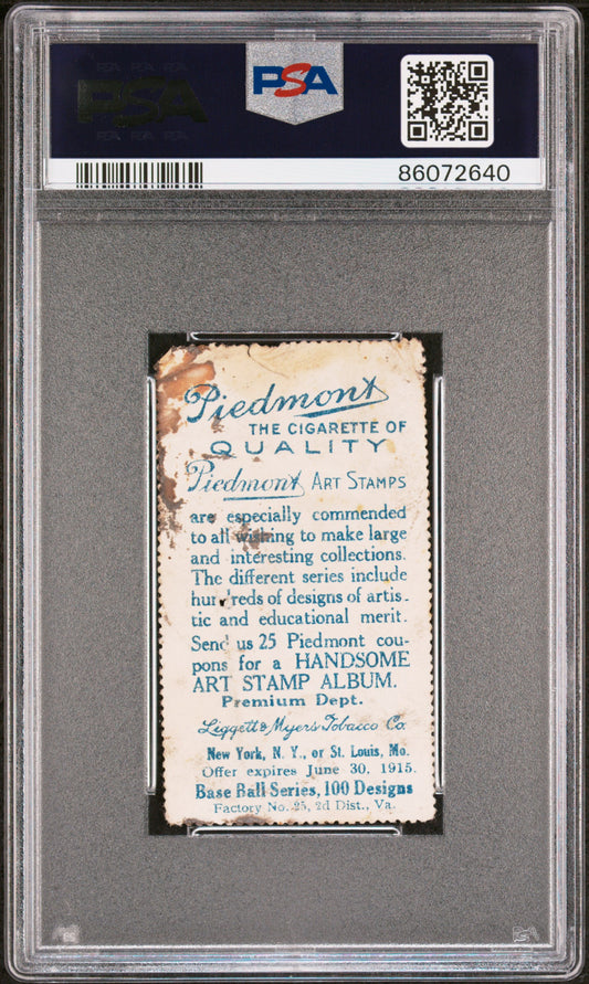 1914 Piedmont Art Stamps Clyde Milan PSA 1 ONLY PSA GRADED EXAMPLE