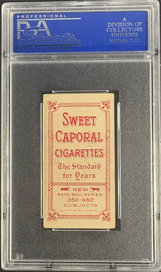 1909-11 T206 White Border Hal Chase Blue Portrait PSA 4 VG-EX Nice Color