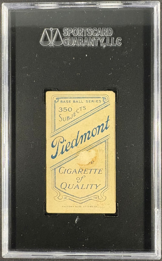 1909-11 T206 Piedmont 350 Cy Young Glove SGC 1.5 Nice Eye Appeal