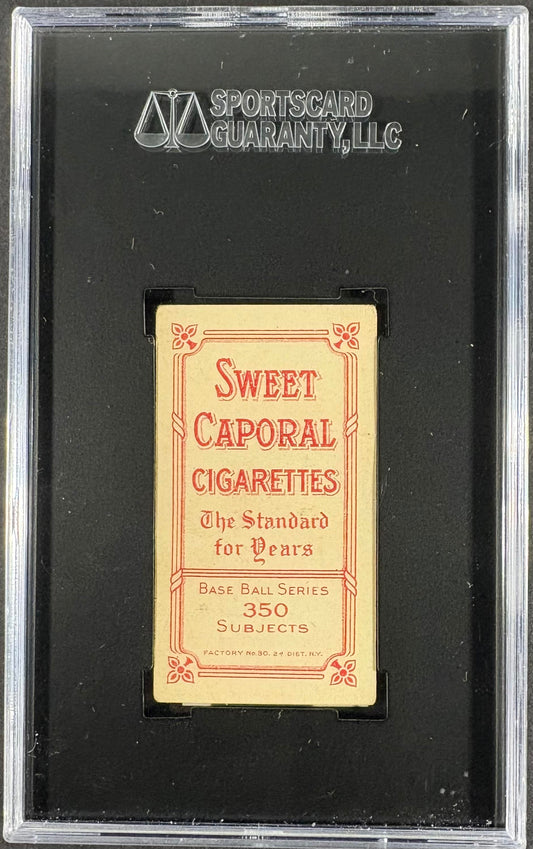 1909-11 T206 Sweet Caporal Walter Johnson Portrait SGC 2.5 GD+ Nice Eye Appeal