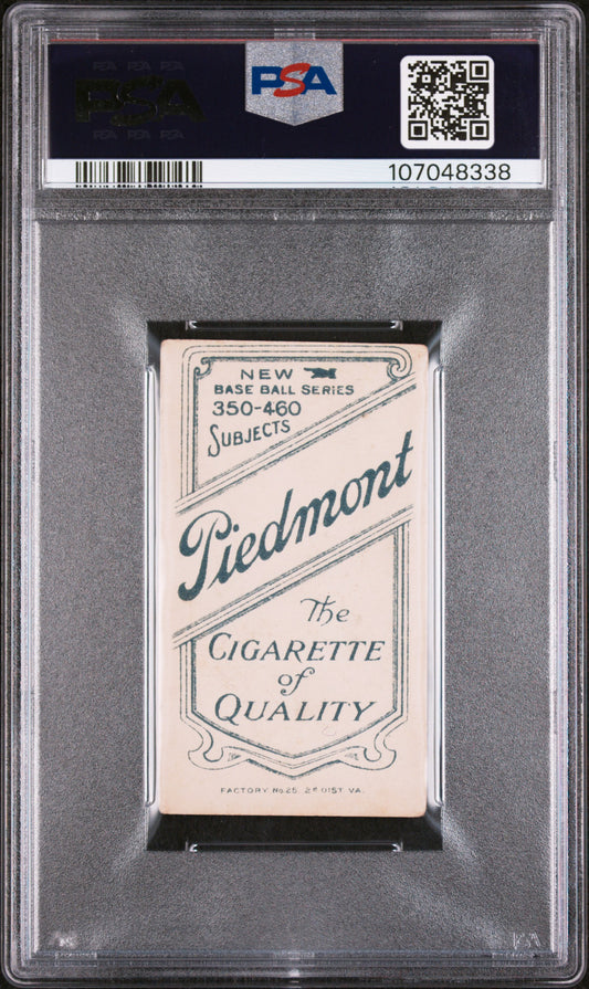1909-11 T206 Piedmont 460/25 Addie Joss Pitching PSA 2 GD New Label