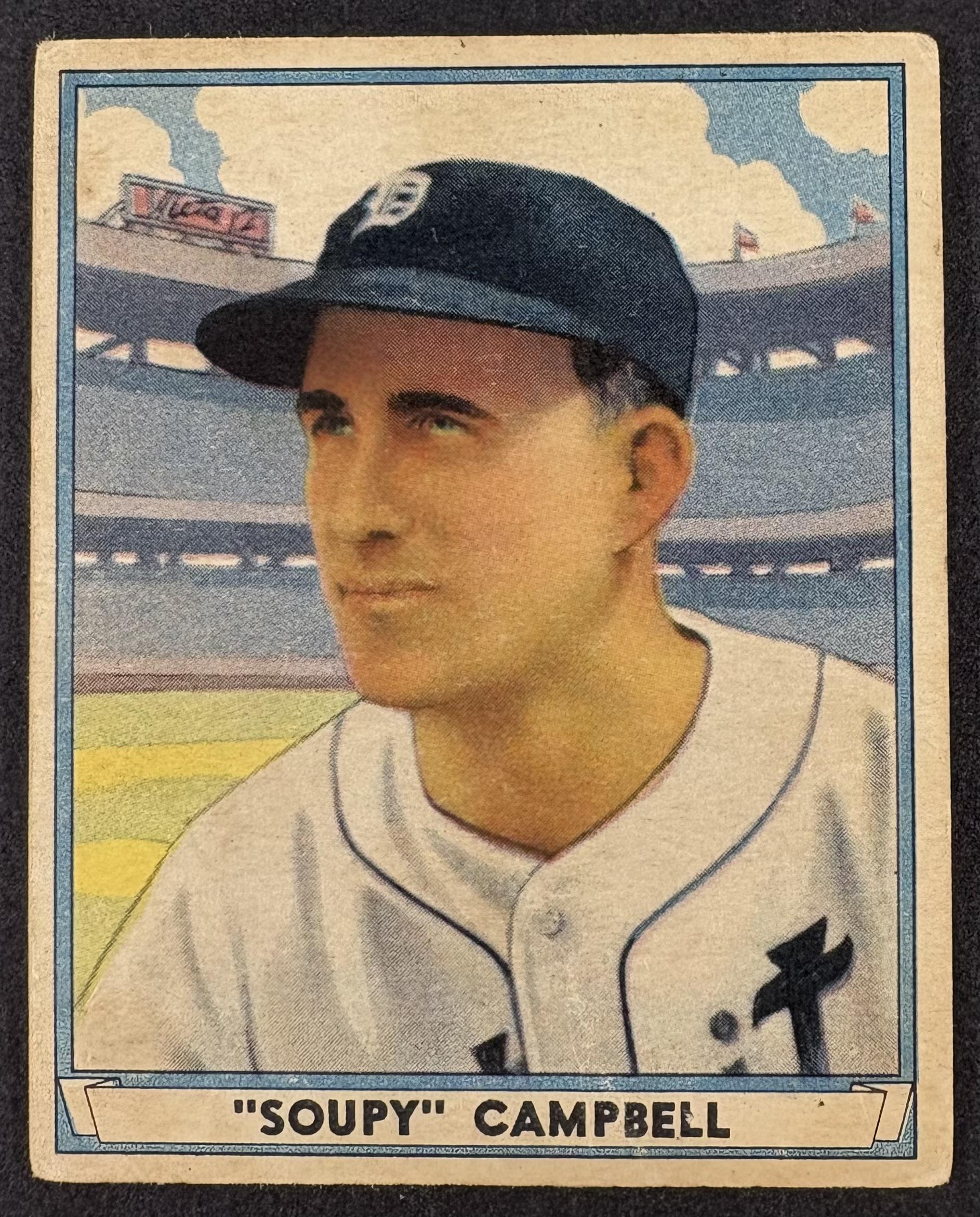 1941 Play Ball #37 Soupy Campbell Lower Grade (wrinkle)