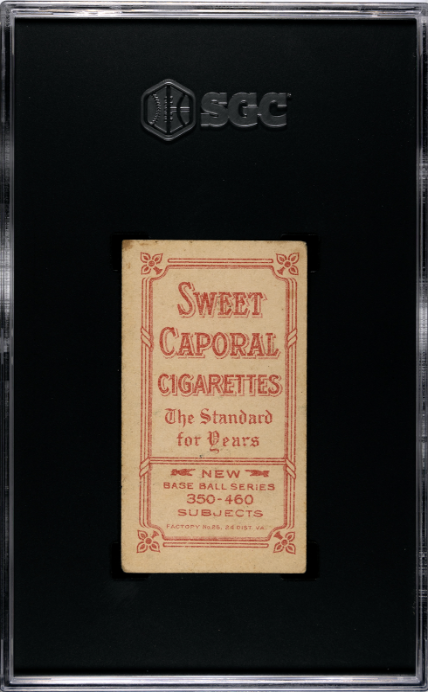 1911 Sweet Caporal (T206) Johnson, Walter Hands At Chest SGC 4.5