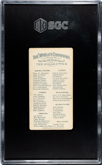 1887 Allen & Ginter N28 Mike King Kelly SGC 4 VG-EX