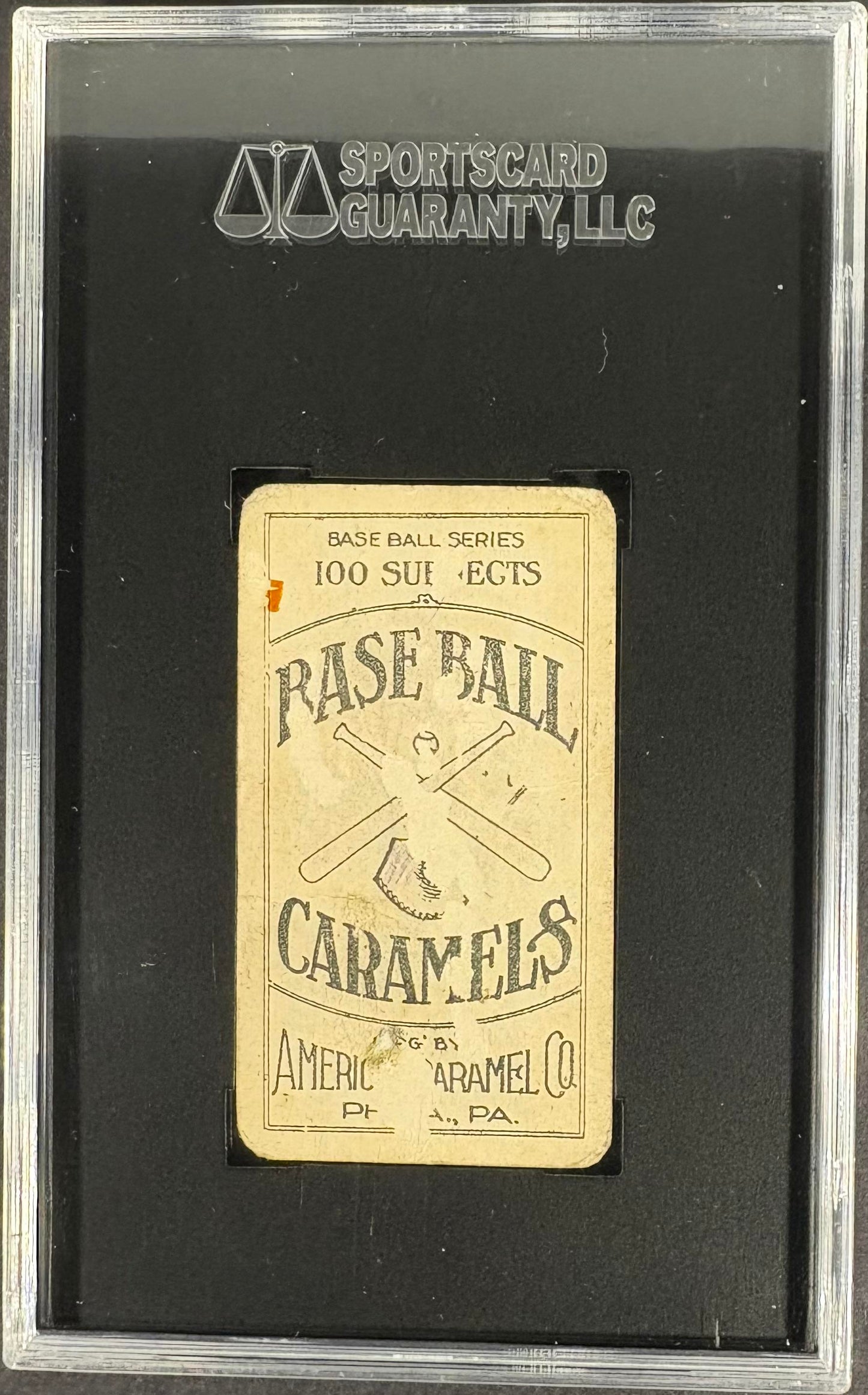 1909-11 American Caramel E90-1 Mike Mitchell Cincinnati SGC 1 Nice Color