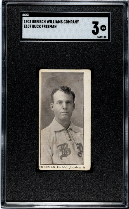 1903 Breisch Williams Company (E107) Buck Freeman SGC 3