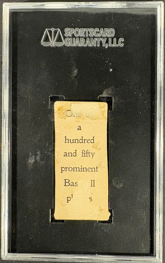 1903-04 Breisch-Williams (E107) Topsy Hartsel SGC Authentic