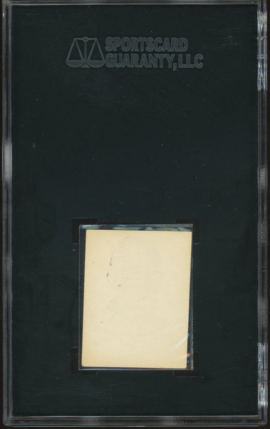 1909 Colgan's Chips SQUARE PROOF Ty Cobb SGC 4 VG-EX POP 1