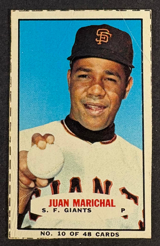 1966 Bazooka #10 Juan Marichal (wrinkle)