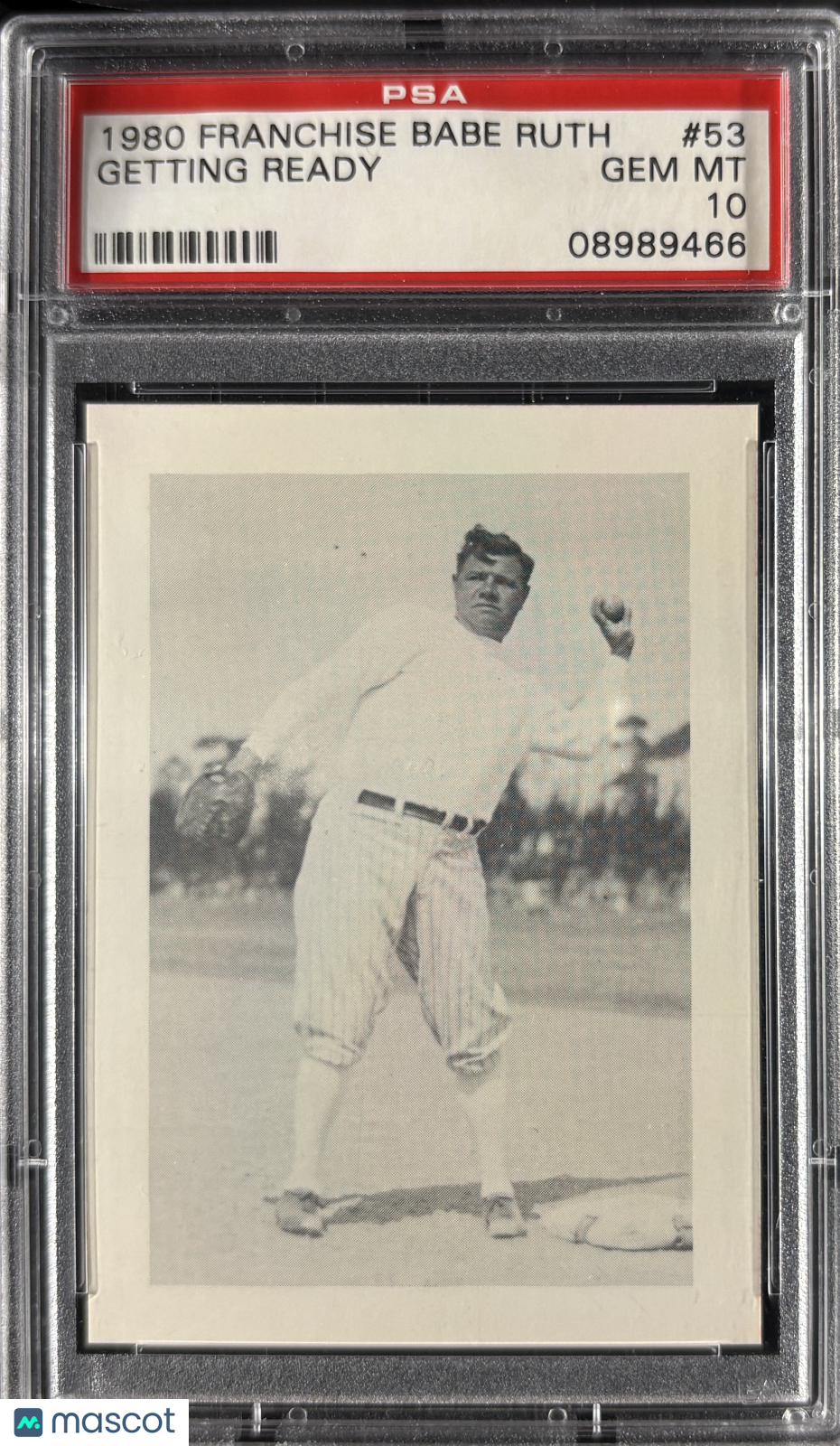 1980 Franchise Babe Ruth #53 PSA 10 GEM MT