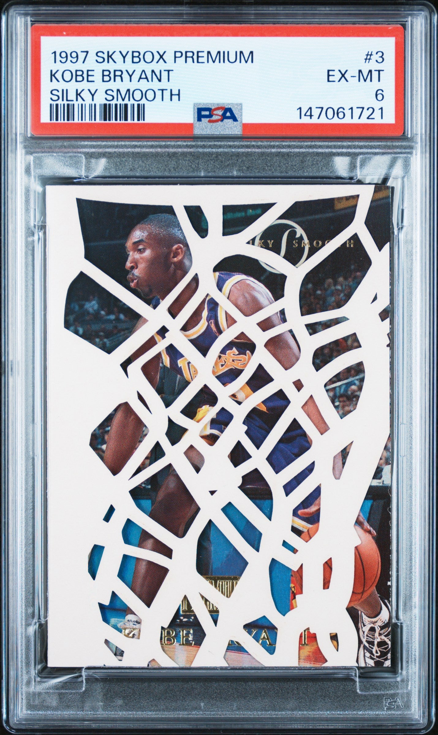 1997 Skybox Premium Silky Smooth #3 Kobe Bryant PSA 6