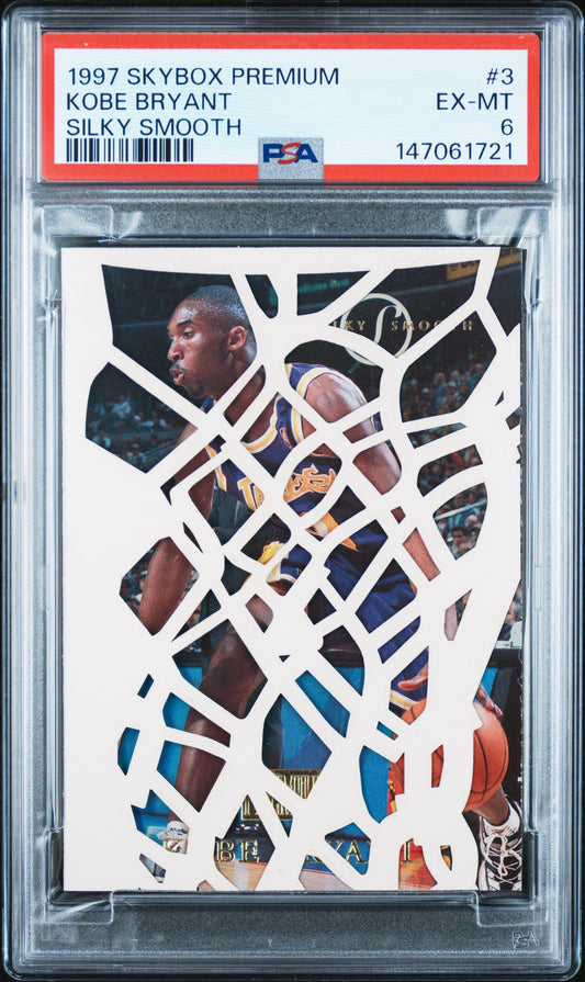 1997 Skybox Premium Silky Smooth #3 Kobe Bryant PSA 6