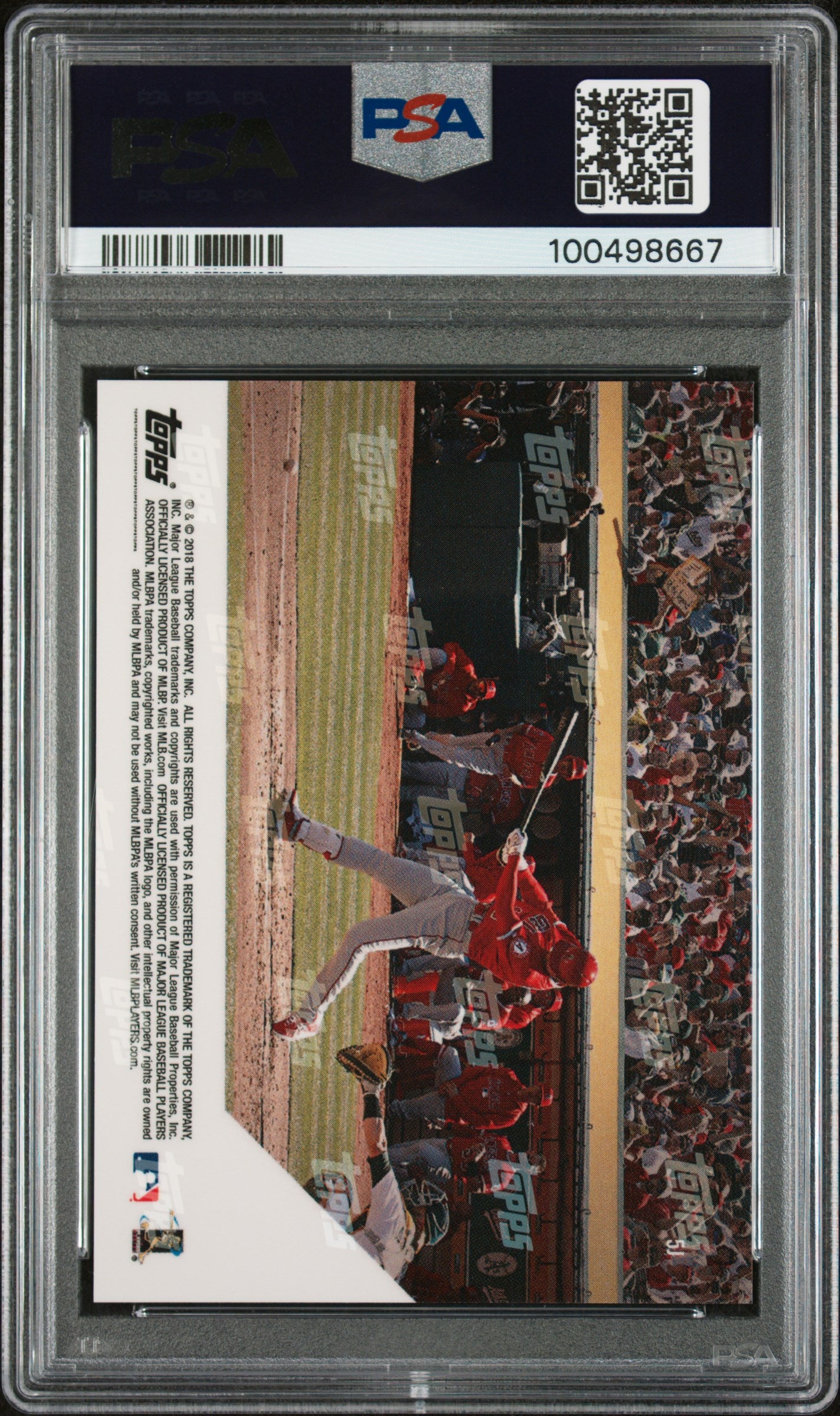 2018 Topps Now #5J Shohei Ohtani Japanese PSA 10 GEM MINT