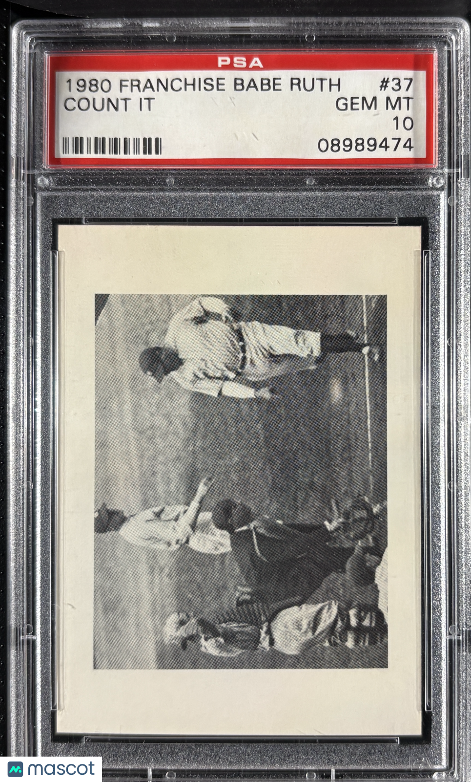 1980 Franchise Babe Ruth #37 Count It PSA 10 GEM MT