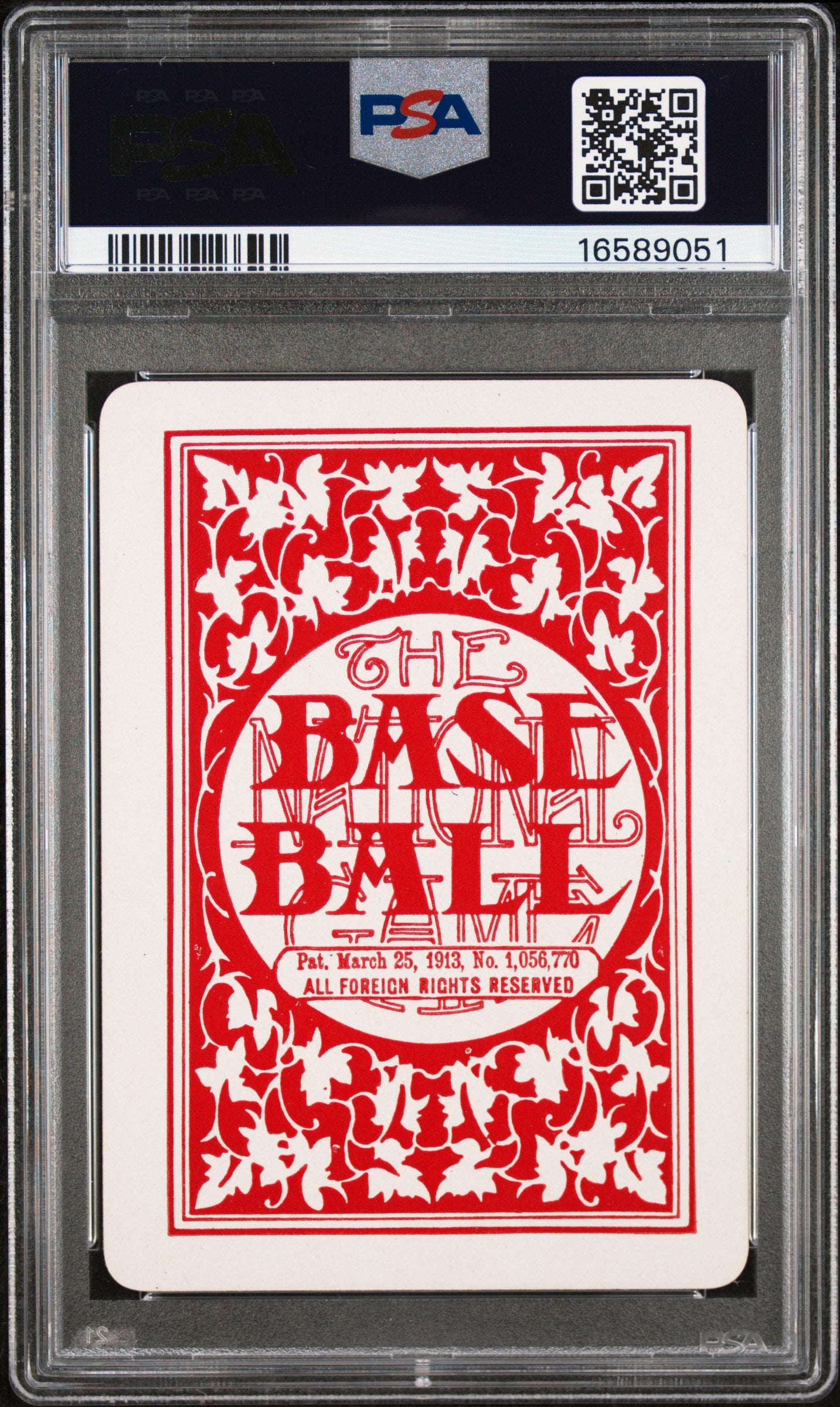 1913 National Game Smoky Joe Wood PSA 8 NM-MT New Label