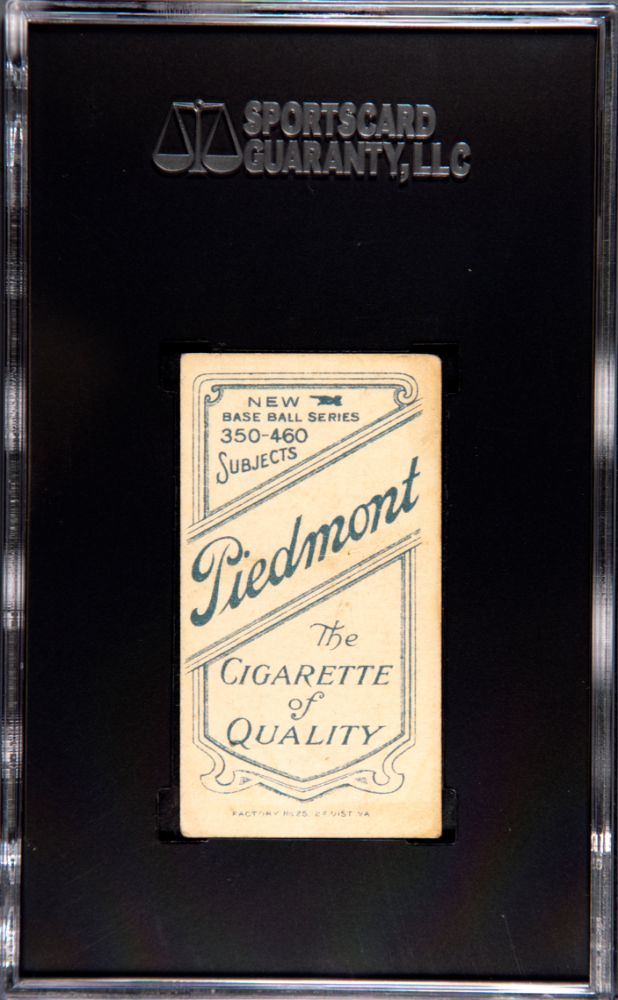1911 T206 Piedmont 460/25 Addie Joss Pitching SGC 4 VG-EX