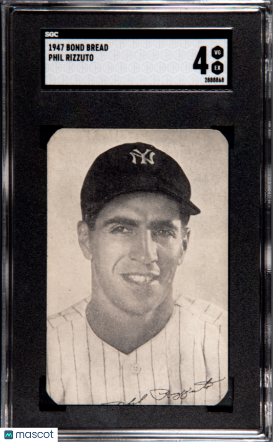 1947 Bond Bread Phil Rizzuto SGC 4 VG-EX