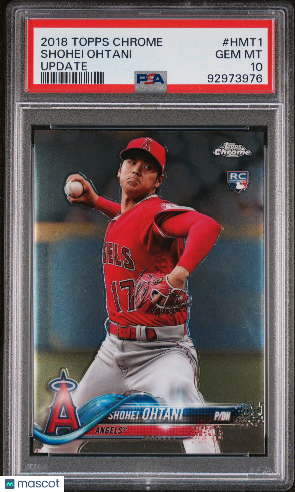 2018 Topps Chrome Update #HMT1 Shohei Ohtani PSA 10 GEM MINT