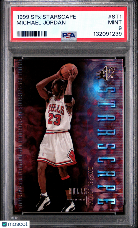 1999 SPX Starscape Michael Jordan #ST1 PSA 9 MINT New Label
