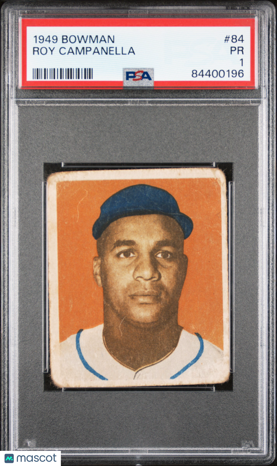1949 Bowman #84 Roy Campanella RC Rookie PSA 1 New Label